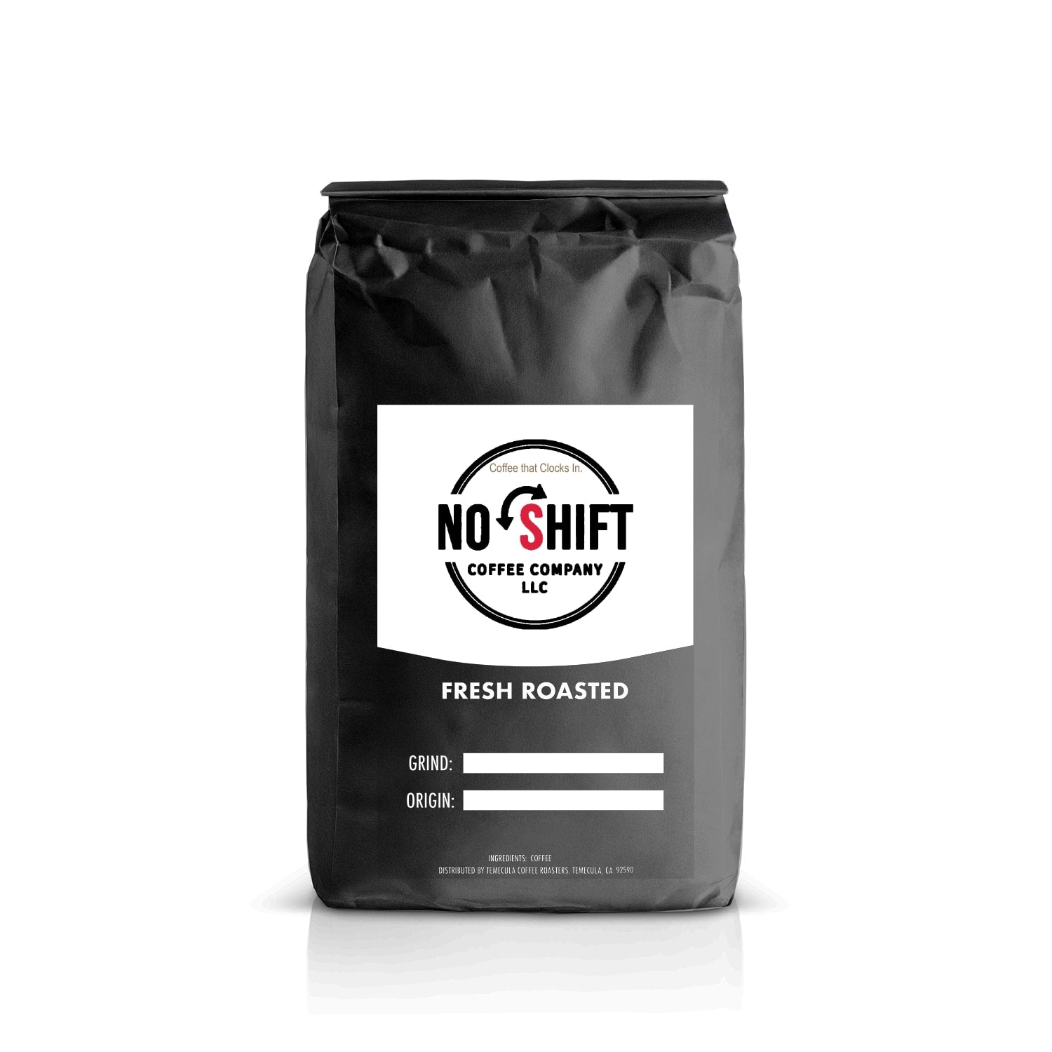 No Shift Coffee Company | Brazil Santos — Single Origin Medium Roast | Multi-Size