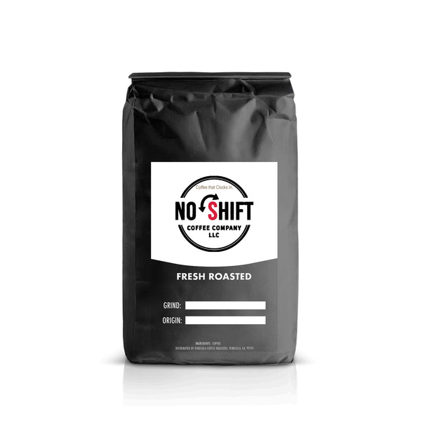 No Shift Coffee Company | Brazil Santos — Single Origin Medium Roast | Multi-Size